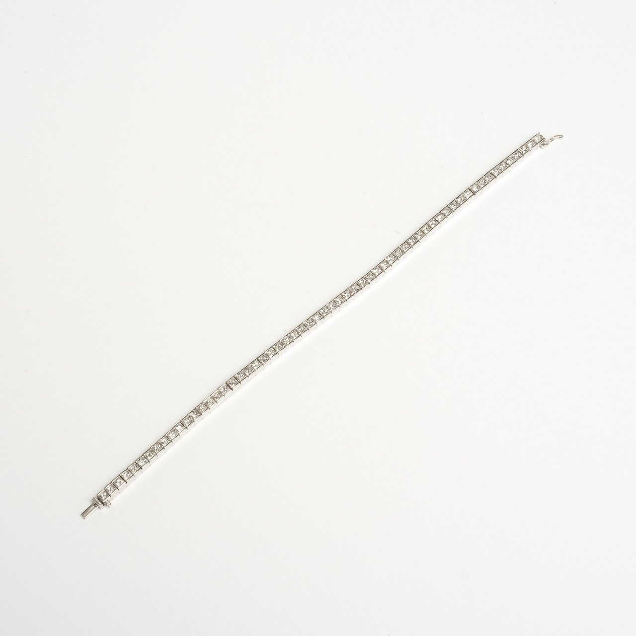 BRACELET 18K WHITE GOLD / DIAMONDS