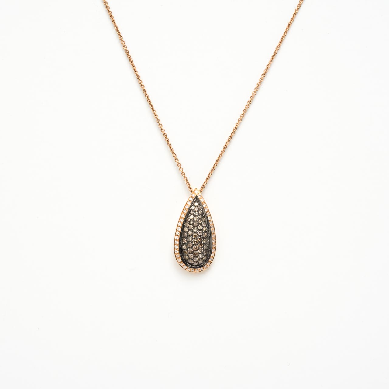 18K RED GOLD AMETHYST/PINK SAPPHIRE